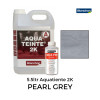 5.5ltr: Blanchon - Stain Aquateinte 2K - Water Based 2K PU Stain - Pearl Grey - Including Hardener
