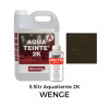 5.5ltr: Blanchon - Stain - Aquateinte 2K - Water Based 2K PU Stain - Wenge - Including Hardener 