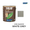 2.5ltr: Blanchon - Solid Oil Hard Waxoil - High Solid 1-Coat Hard Waxoil - White Grey 
