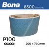 P100 - Bona - Zirconia Mix - Anti Static Sanding Belt - 200x750mm - 8"