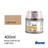 0.4ltr: Bona - Craft Oil 2K - Light Grey