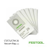 1pk: Festool - Selfclean Filter bags - for CTL 26 Vacuum - (5/pk) (496187)
