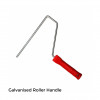 FS - Galvanised Roller Handles - Push Fit System - 250mm - 10"