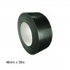 1 Roll: Gaffer Duct Tape - Black - 48mm x 50m 