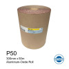 50m Roll: P50 - Hermes - Aluminium Oxide - Sandpaper - 300mm - 12" 