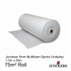 1 Roll: Junckers - MultiFoam - Sports Foam Underlay - 5mm x 1.5m - (75mÂ²/Roll) 