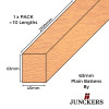 1pk: Junckers - New Era - Plain Battens - 63mm - 63x45x2100mm - (10pcs/pk)