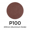 1 Box: P100 - Starcke - Aluminium Oxide - Hook & Loop Sanding Discs - 200mm - (50/Box)