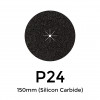 1 Box: P24 - Starcke - Silicon Carbide - Hook & Loop Sanding Discs - 150mm - 6" - (25/Box)