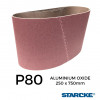 P80 - Starcke - Aluminium Oxide - Cloth Backed Sanding Belt - 250x750mm - 10" 