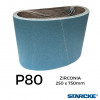 P80 - Starcke - Zirconia - Cloth Backed Sanding Belt - 250x750mm - 10" 