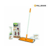 Pallmann - Clean & Go Mop Kit - Contains: Mop, Wood Floor Cleaner, Dusting Pad & Microfibre Pad