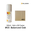 0.1ltr: Pallmann - Pall-x-333 - Colour Tester - Balanced Oak - No.3 
