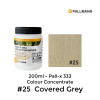 0.2ltr: Pallmann - Pall-x-333 C - Colour Concentrate - Covered Grey - No.25