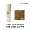 0.1ltr: Pallmann - Pall-x-333 - Colour Tester - Dark Brown - No.35