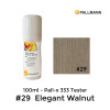 0.1ltr: Pallmann - Pall-x-333 - Colour Tester - Elegant Walnut - No.29 