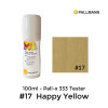 0.1ltr: Pallmann - Pall-x-333 - Colour Tester - Happy Yellow - No.17
