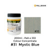 0.2ltr: Pallmann - Pall-x-333 C - Colour Concentrate - Mystic Blue - No.31 