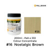 0.2ltr: Pallmann - Pall-x-333 C - Colour Concentrate - Nostalgic Brown - No.16 