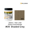 0.2ltr: Pallmann - Pall-x-333 C - Colour Concentrate - Shaded Grey - No.9 