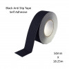 1 Roll: Gradus - Safety Track - Anti Slip Grip Tape - Self Adhesive - Black - 50mm x 18.25m 