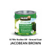 0.75ltr: Saicos - Ecoline Oil - Ground Coat - Jacobean Brown