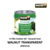 0.75ltr: Saicos - Ecoline Oil - Ground Coat - Walnut Transparent - (3481ECO300)