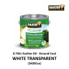 0.75ltr: Saicos - Ecoline Oil - Ground Coat - White Transparent - (3409ECO300)