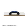 Tapping Block - White Plastic With Handle - 45cm 