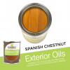 2.5ltr: Treatex - Exterior Oil - Spanish Chestnut 