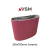 P100 - VSM - Ceramic - Sanding Belt - 250x750mm - 10" 