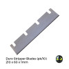 1pk: Wolff - Duro Stripper - Spare Blades For Vinyl - 210x60x1mm - (10/pk)