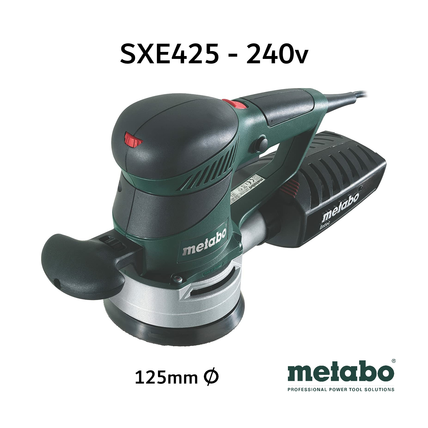 Metabo 125mm shop orbital sander