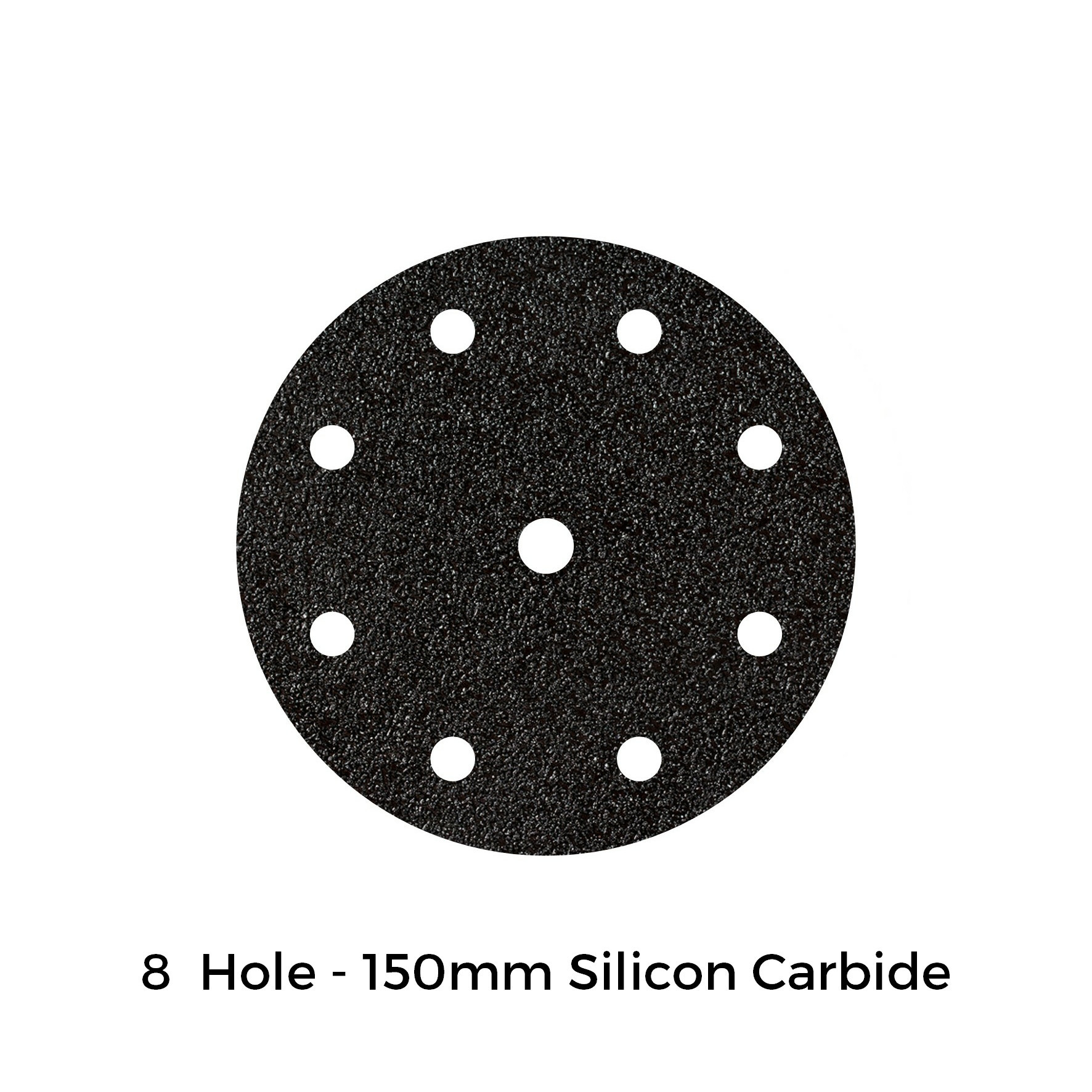 Starcke P100 Silicon Carbide Hook & Loop Sanding Discs 8 Hole