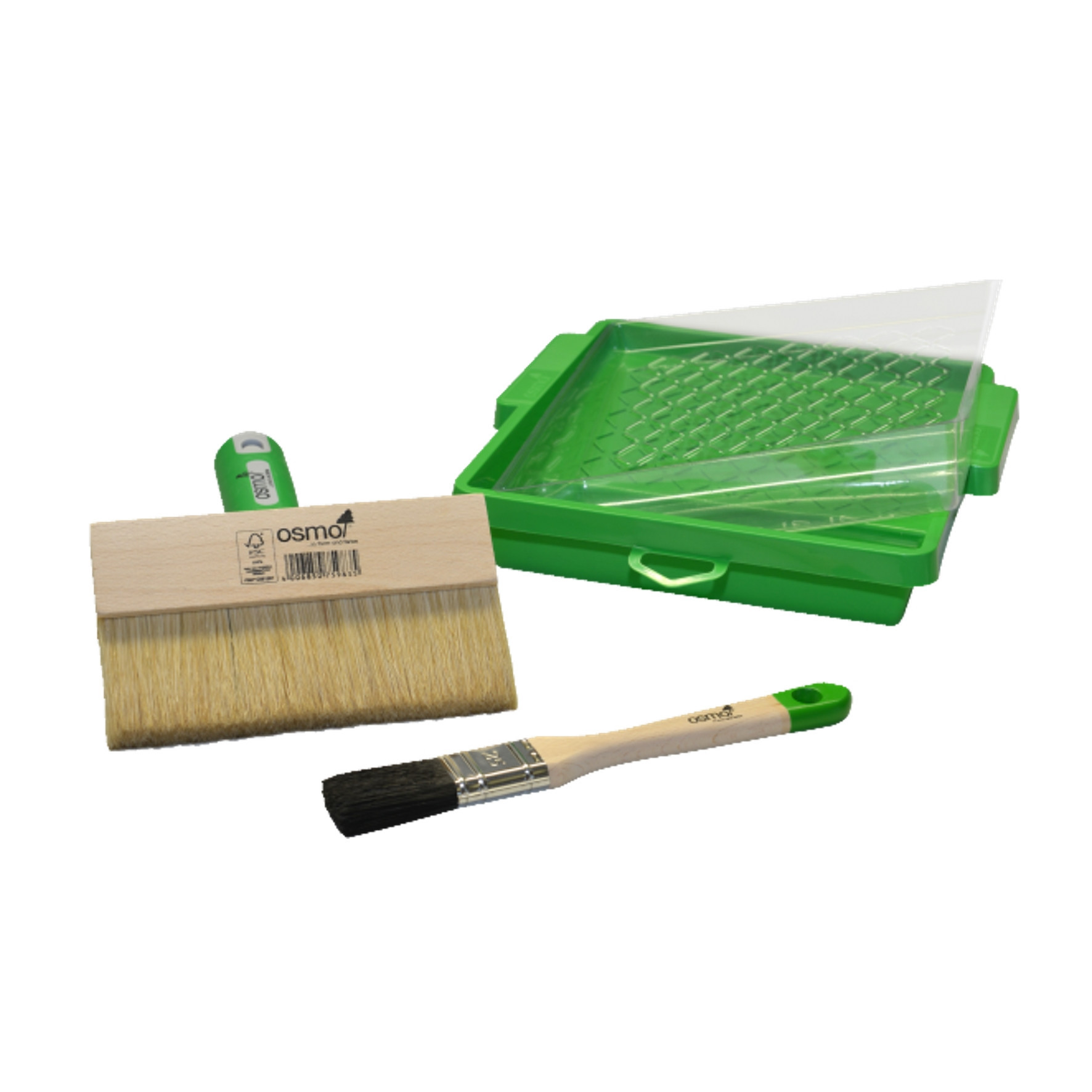 Osmo Decking Brush Set Contains Decking Brush & Tray & Handheld